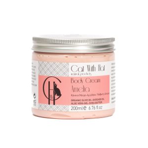 Body Cream "Amelia" (Κόκκινο Μούρο/Αμύγδαλο)